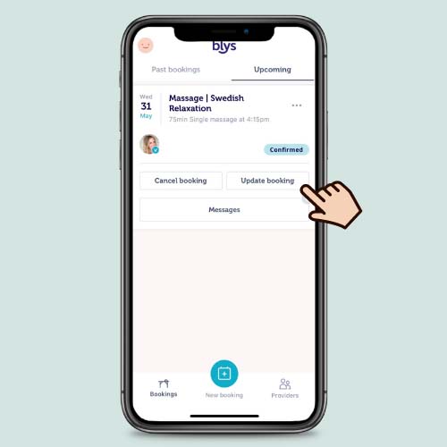 change recurring booking